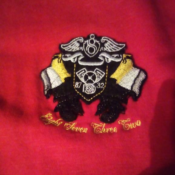 8732 Motor Club (Young Jeezy) Hip Hop Full Zip Track Jacket Coat Men's 2XL Red - Picture 4 of 13